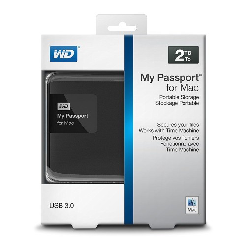 how much storage is on my passport for mac